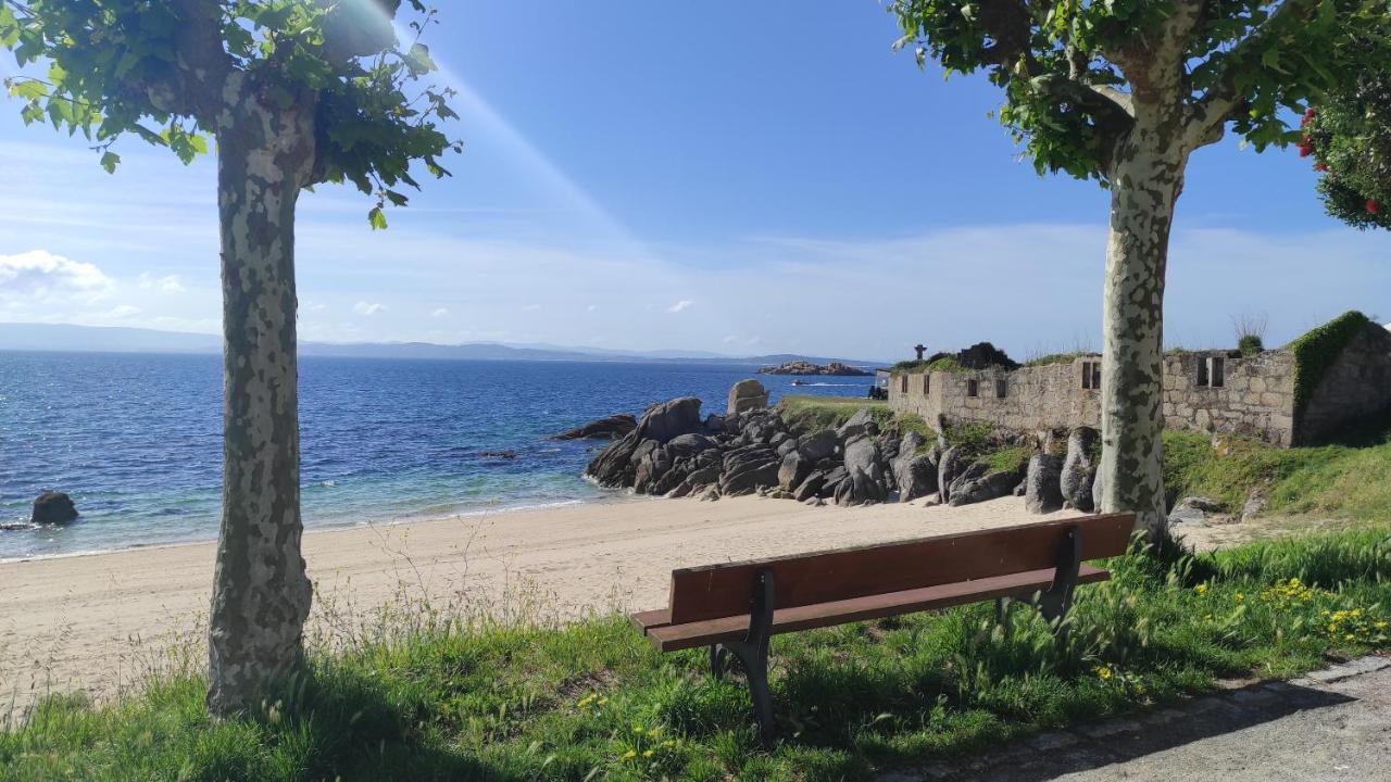 Rías Baixas en Ribeira piso céntrico con parking y wifi Apartamento Exterior foto