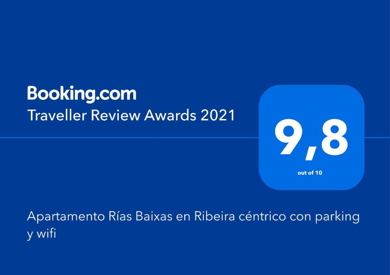 Rías Baixas en Ribeira piso céntrico con parking y wifi Apartamento Exterior foto