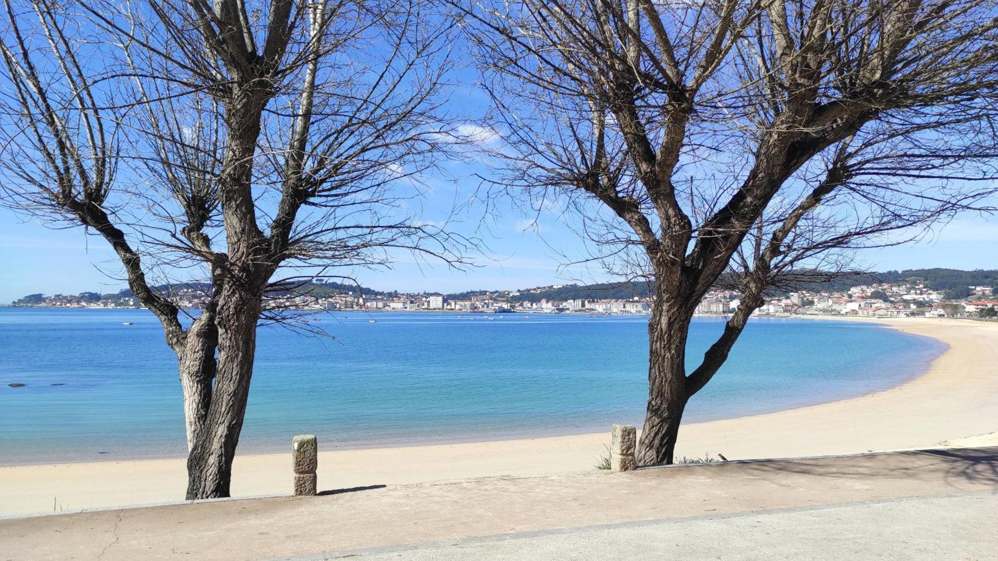 Rías Baixas en Ribeira piso céntrico con parking y wifi Apartamento Exterior foto